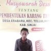 Diskorsing di Kampusnya karena Protes, Abdullah Jadi Ketua Karang Taruna di Desanya