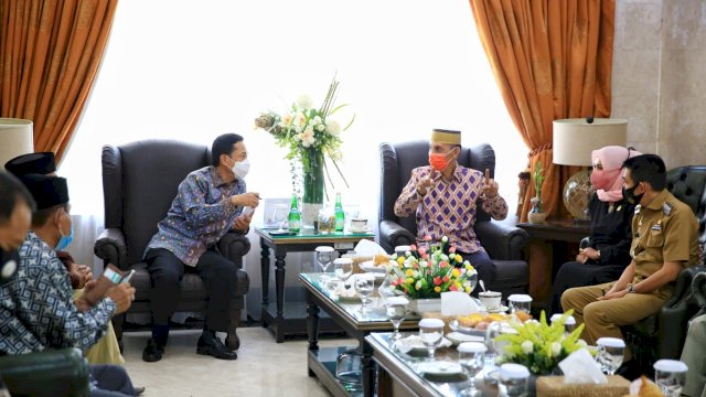 Upaya Lestarikan Situs Sejarah Benteng Somba Opu, Prof Rudy Bertemu Andi Kumala Karaeng Idjo