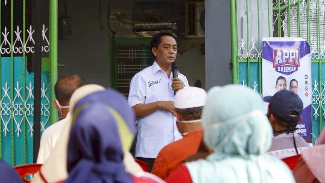 Rahman Bando Kunjungi Perdos Unhas, Warga Curhat Disini Sering Banjir Pak