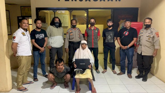 Resmob Polda Sulsel Aman kan Pelaku Curat