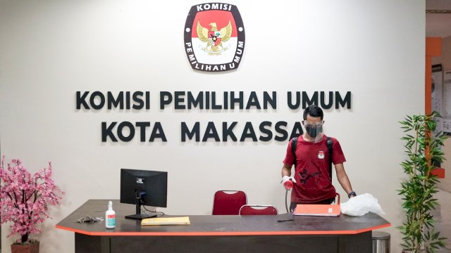 Sebelum Dinyatakan Positif Corona, Ketua KPU Hadiri Penetapan dan Pengundian Nomor urut Paslon