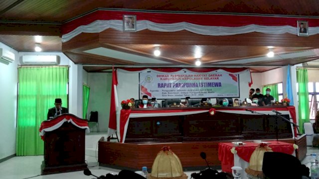 PAW Wakil Ketua DPRD kepulauan Selayar di Lantik, Begini Pesan Wabup
