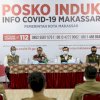 Temui Prof Rudy di Posko Covid-19, Nurdin Abdullah Minta Sinergi Diperkuat