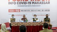 Temui Prof Rudy di Posko Covid-19, Nurdin Abdullah Minta Sinergi Diperkuat