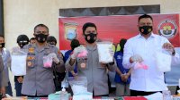 Rilis Pelaku Narkotika, Polda Sulsel Seser Jaringan Baru di Makassar