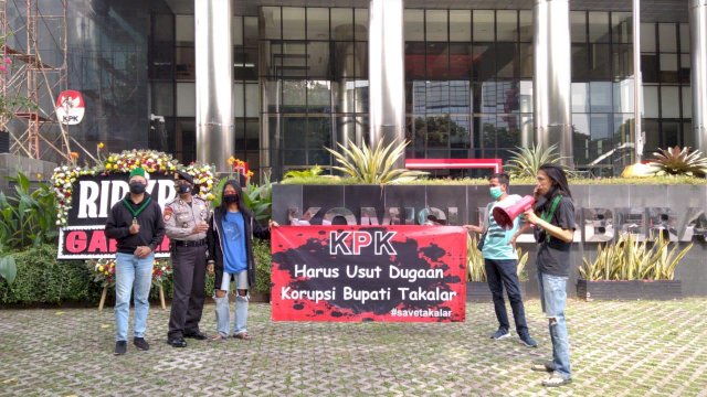 Bakornas LKBHMI PB HMI Laporkan Bupati Takalar Ke KPK