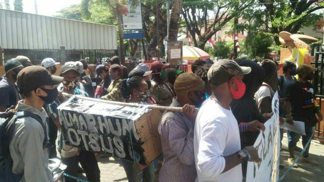 FSPRP Makassar Menyatakan Sikap Tolak Otsus Papua Jilid II