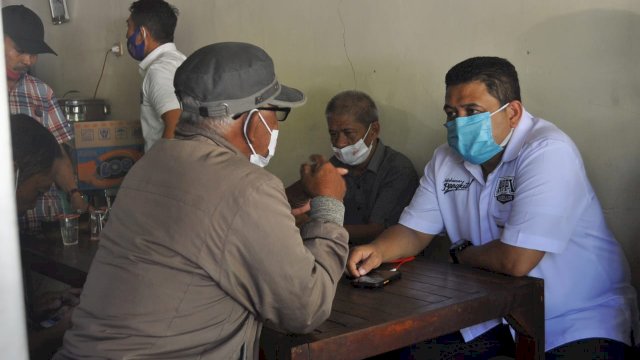 Mulai Kampanye Dari Pasar Tamamaung, Appi Janji Relaksasi Pungutan Pedagang