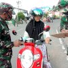 Putus Mata Rantai Covid-19, Puluhan Personil Kodim 1415 Selayar Turun Kejalan