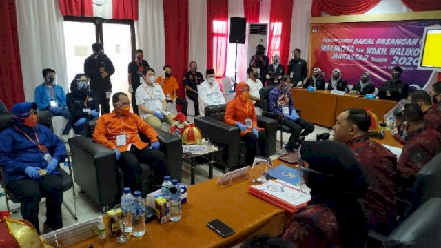 Didampingi Ketua Parpol Pengusung Danny-Fatma Resmi Daftar di KPU