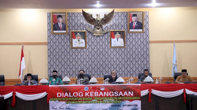 Jadi Keynote Speaker Dialog Kebangsaan, Bupati Bantaeng Ajak Jaga Kondusivitas