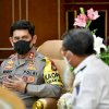 Kapolda Sulsel Silaturahmi ke Gubernur