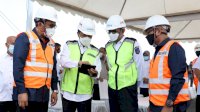 Jelang Kedatangan Jokowi, Nurdin dan Rudy Pantau Progres Tol Layang Makassar