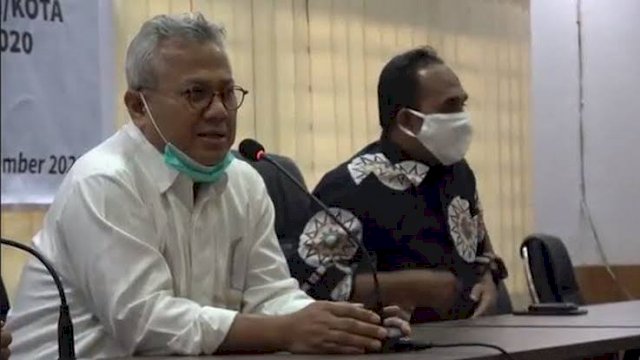 Ketua KPU Sulsel Positif Corona, Staf KPU Akan di tes Massal