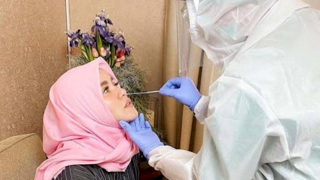 81 Pegawai dan OB dan Supir di KPU Sulsel Jalani Swab test