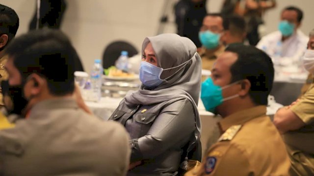 Hadiri Rakor Pilkada, Andi Ina: Kita Harap Penyelenggara Awasi Paslon Soal Protokol Kesehatan
