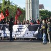 GERAK Makassar Kembali Turun Aksi Jegal Omnibus Law, Tapi Cepat Pulang