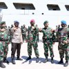 Kapolda Sulsel Sambut Kepulangan Satgas Yonif Raider 433 Julu Siri
