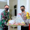 HUT TNI-75, Kapolda Sulsel Beri Kejutan Nasi Tumpeng Ke Pangkosek