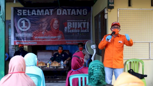 Warga Paropo Dambakan Kepimpinan Danny Pomanto untuk Makassar Dua Kali Tambah Baik
