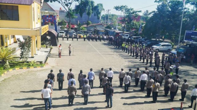 Hadapi Aksi Tolak OmnibusLaw, Begini Pesan Kapolres Toraja Utara