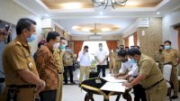 Tandatangani Kontrak, Nindya Karya Siap Tuntaskan Pedestrian Tanjung Bunga