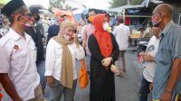 Fatma Blusukan ke Pasar Senggol, Pedagang: Hidup Nomor 1