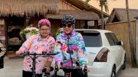 Bersama Komunitas &ldquo;Gowes Syantik&rdquo;, Fatma Sempatkan Keliling Naik Sepeda