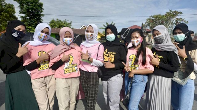 Dukung Indah, Milenial Sukamaju:Jangan Ki Sakiti Hatinya Perempuan