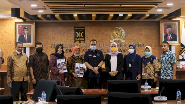 Ketua DPRD Sulsel Sampaikan Aspirasi Penolakan UU Ciptaker ke DPR RI