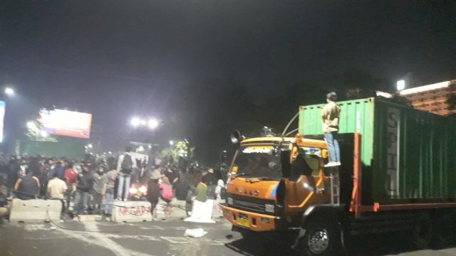 Mahasiswa Makassar Marah Tuntutannya Tak Kunjung Dipenuhi