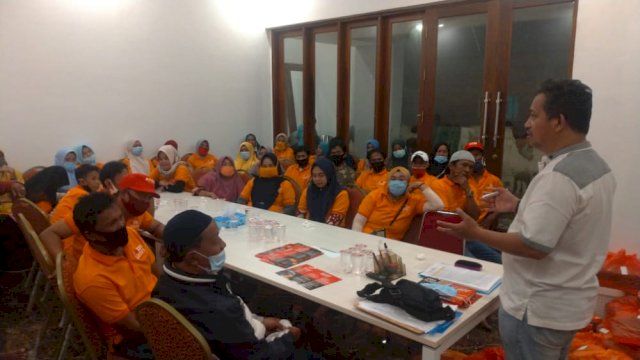 Nobar, Relawan Anir-Lutfi Bangga dengan Wajah Baru Jembatan Pangkajene
