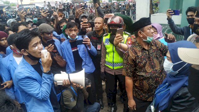 220 Pengunjuk Rasa diamankan Polisi, 30 Dinyatakan Reaktif