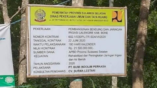 Lokasi Proyek Bendungan Dipindahkan Sepihak, DPRD Minta Aparat Hukum Turun Tangan