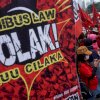 Akibat Omnibus Law, Mahasiswa Makassar: Turunkan Jokowi-Amin