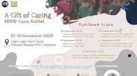 Peduli Pendidikan, 1000 Guru Sulsel Siap Gelar A Gift of Caring