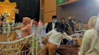 Pj Walikota Makassar Hadiri Resepsi Pernikahan Kerabatnya di Hotel Swiss-Bellin, Taat Prokes?