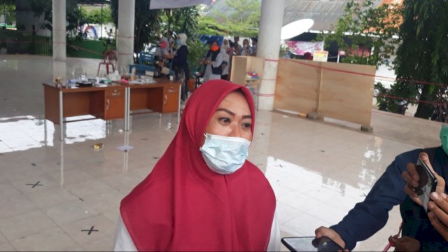 Ketua KPPS TPS 01 Kelurahan Marsel, Kec. Mamajang, Kota Makassar.