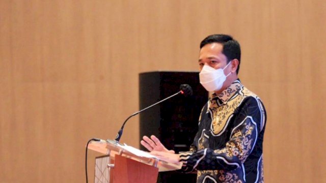 Pj Wali Kota Makassar, Prof Rudy. FOTO: Hms.