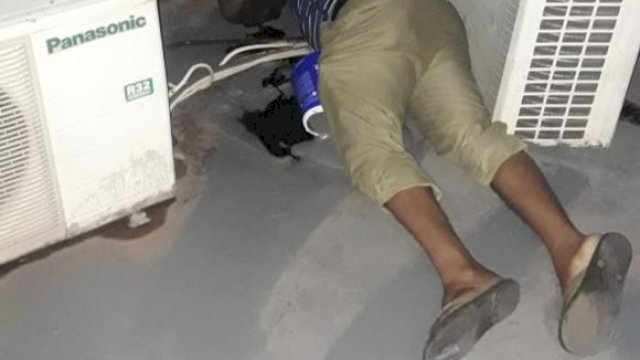 TROTOAR.ID, Makassar - Diketahui bernama Dg Situju, seorang pria yang tersengat listrik di Kantor Badan Pertanahan Nasional (BPN) Kota 