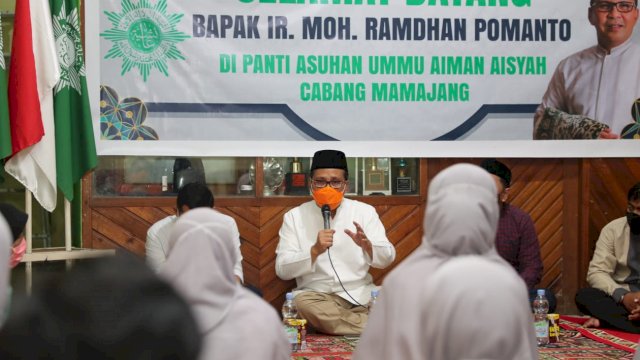 Masa Tenang, Danny Pomanto Kunjungi Panti Asuhan dan Mendoakan Pilkada Makassar yang Damai