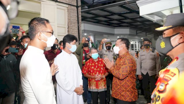 Bersama Forkopimda, Wagub Keliling Pantau Malam Natal