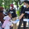 Setahun Kepengurusan Arham, KNPI Berbagi Warga Makassar