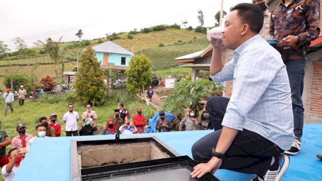 Uji Fungsi Spams, Bupati Bantaeng Ajak Masyarakat Terapkan Hidup Sehat