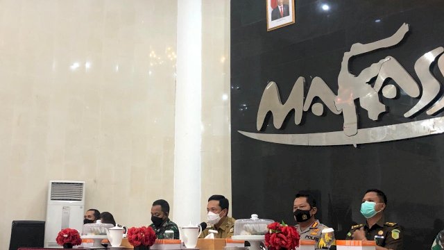 Forum Komunikasi Pempinan Daeraah Menggelar Rapat Koordinasi Membahas Soal Penanganan Covid-19 