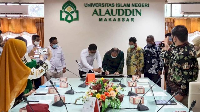 TROTOAR.ID, Makassara - Dalam rangka meningkatkan grade Program Studi Arsitektur, UIN Alauddin menjalin kerjasama dengan Ikatan Arsitek 