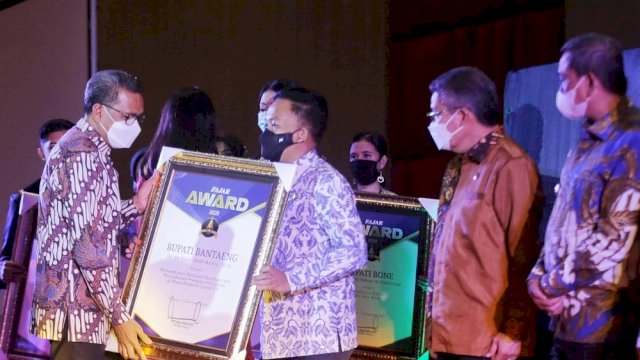 Bupati Bantaeng Masuk Daftar Bupati Berprestasi di Sulsel