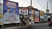 Jelang Masa Tenang, Malam Ini Seluruh APK Paslon Walikota Makassar Dibersihkan