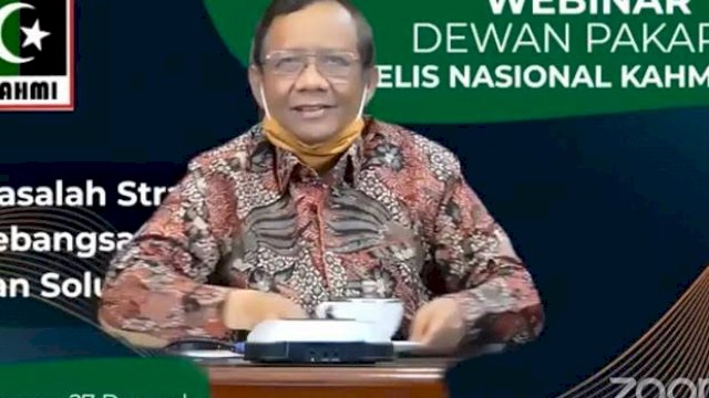 Mahfud MD: FPI Sudah Menjadi Organisasi Terlarang