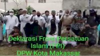 Dikabarkan Orang-orang FPI Deklarasi Berdirinya Front Persatuan Islam di Makassar
